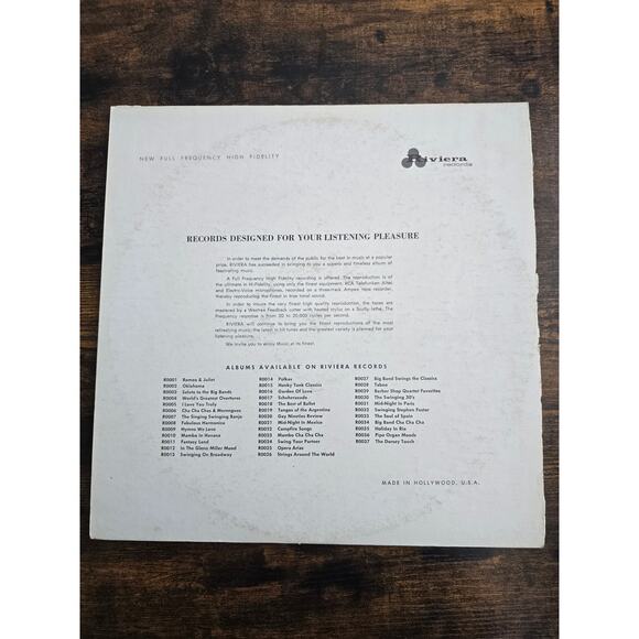 Scheherazade Vienna Philharmonic Rimsky Korsakov R-0017 Rare Cover - Picture 2 of 7